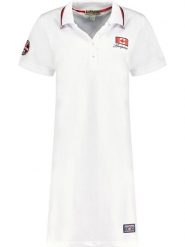 ANAPURNA Sukienka "Katchatana" w kolorze białym rozmiar: L. Białe sukienki ANAPURNA, na co dzień, l, z aplikacjami, z bawełny, bez kołnierzyka, bez ramiączek, mini, proste. Za 73.99 zł.