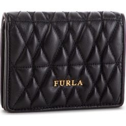 Mały Portfel Damski FURLA - Cometa 993802 P PAV5 2Q0 Onyx. Czarne portfele Furla, bez wzorów, ze skóry. W wyprzedaży za 329.00 zł.