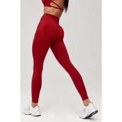 Damskie legginsy bezszwowe Rough Radical Seamless Glow Long. Czerwone bielizna sportowa ROUGH RADICAL, bez wzorów. Za 159.90 zł.