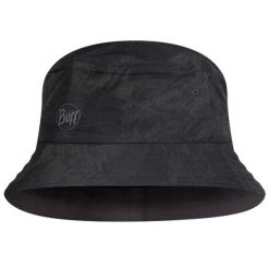 Kapelusz turystyczny unisex Buff Adventure Bucket Hat. Czarne kapelusze Buff, bez wzorów. Za 148.75 zł.