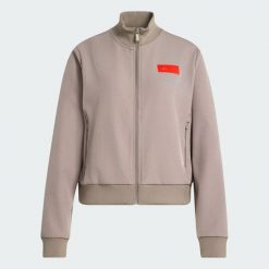 BLUZA DRESOWA AUDI REVOLUT F1 TEAM ELEVATED. Brązowe bluzy Adidas, l, bez wzorów, z dresówki, bez kaptura. Za 529.00 zł.