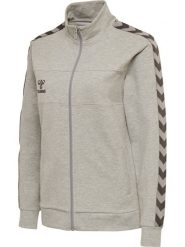 Bluza damska Hummel zip Lmove Classic. Szare bluzy sportowe Hummel, s, bez wzorów, z bawełny, bez kaptura. Za 205.15 zł.