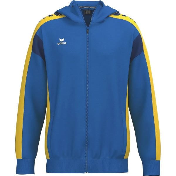Bluza z kapturem Erima Celebrate 125 Training. Niebieskie bluzy Erima, s, bez wzorów, dziergany, z kapturem. Za 225.50 zł.