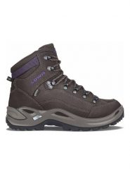 LOWA Buty trekkingowe "Renegade GTX Mid" w kolorze brązowo-fioletowym rozmiar: 41. Brązowe trekkingi Lowa, z gore-texu, outdoorowe. Za 657.33 zł.
