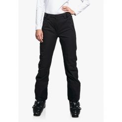 Spodnie narciarskie damskie Schöffel Weissach. Czarne spodnie narciarskie Schöffel, bez wzorów, narciarskie. Za 639.99 zł.