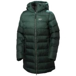 Parka damska z kapturem Helly Hansen Active. Zielone parki Helly Hansen, m, z materiału, z kapturem. Za 1,031.50 zł.