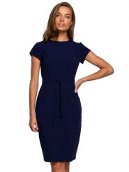 Stylove Sukienka w kolorze granatowym rozmiar: S. Niebieskie sukienki Stylove, s, bez wzorów, bez kołnierzyka, bez ramiączek, midi. Za 202.95 zł.