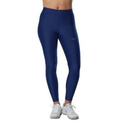 Damskie legginsy Mizuno Alpha 7/8. Niebieskie legginsy Mizuno, m, bez wzorów, z materiału, do biegania. Za 308.20 zł.