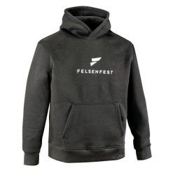 Bluza rozgrzewkowa Slopers. Czarne bluzy FELSENFEST, bez wzorów, z bawełny, bez kaptura. Za 289.99 zł.