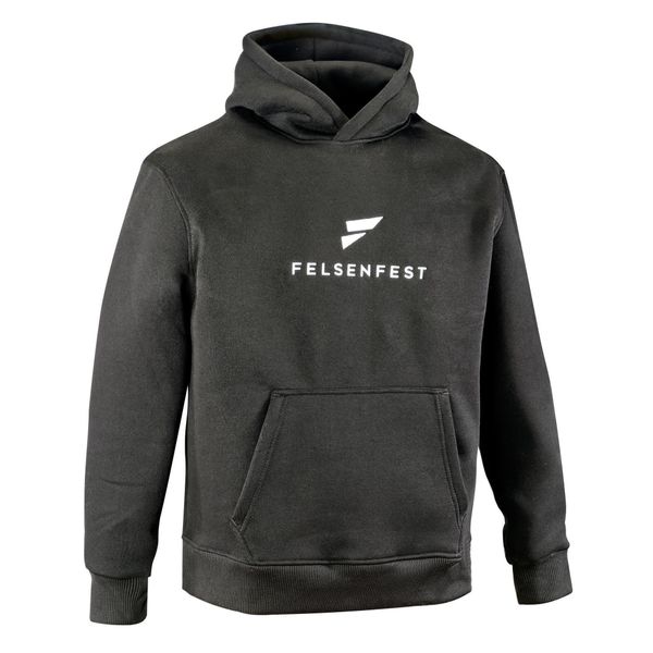 Bluza rozgrzewkowa Slopers. Czarne bluzy FELSENFEST, bez wzorów, z bawełny, bez kaptura. Za 289.99 zł.