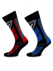 Rossignol Skarpety narciarskie Thermotech 2P RLMMX04 Czarny. Czarne skarpety Rossignol, bez wzorów, z materiału. Za 179.99 zł.