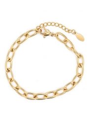 MOODE Bransoletka "Julia" rozmiar: onesize. Żółte bransoletki MOODE, ze stali. Za 39.99 zł.