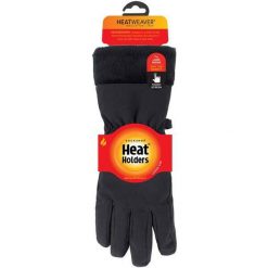 Damskie Rękawiczki Kenal Softshell - Komfort i Ciepło. Czarne rękawiczki HEAT HOLDERS, bez wzorów, z softshellu, sportowe. Za 189.99 zł.