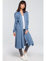 Be Wear Kardigan w kolorze niebieskim rozmiar: onesize. Niebieskie kardigany Be Wear, bez wzorów, ze splotem. Za 133.95 zł.