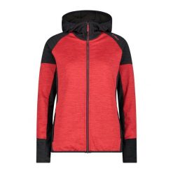 Bluza damska turystyczna CMP 34G2276. Czerwone bluzy CMP, l, bez wzorów, z tkaniny, bez kaptura. Za 312.50 zł.