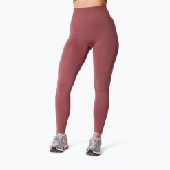 Legginsy treningowe damskie Carpatree Dopamine Buzz Seamless. Brązowe legginsy Carpatree, s, bez wzorów, z elastanu, na fitness i siłownię. Za 229.99 zł.