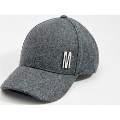 Czapka z wełną - Szary. Szare czapki Mohito, bez wzorów, z wełny. Za 39.99 zł.