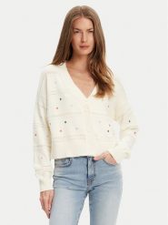 United Colors Of Benetton Kardigan 10C1E604W Beżowy Regular Fit. Brązowe kardigany United Colors of Benetton, xs, bez wzorów, z bawełny. Za 269.99 zł.