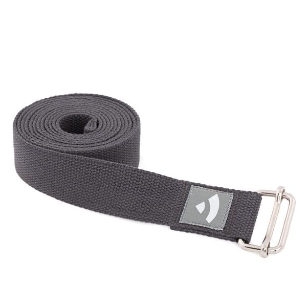 Pasek do jogi Bodhi Asana belt - szary. Brązowe paski BODHI, bez wzorów, sportowe. Za 39.99 zł.