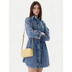 Torebka Calvin Klein. Żółte torebki klasyczne Calvin Klein, bez wzorów, bez dodatków. Za 239.99 zł.