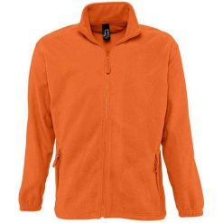 Bluza Polarowa Unisex Dla Dorosłych North. Brązowe bluzy SOL'S, na zimę, s, bez wzorów, z polaru, bez kaptura. Za 156.99 zł.