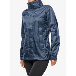 Kurtka przeciwdeszczowa damska Marmot PreCip Eco Jacket. Niebieskie kurtki sportowe Marmot, xl, bez wzorów, bez kaptura, trekkingowe. Za 429.99 zł.