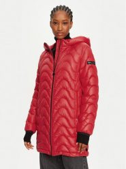 Frieda & Freddies Płaszcz zimowy 3733 Czerwony Regular Fit. Czerwone płaszcze Frieda & Freddies, na zimę, bez wzorów, z syntetyku, bez kaptura. Za 729.99 zł.