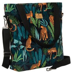 Shopperka damska Peterson [DH] PTN TK-26 dżungla. Shopper Peterson, bez wzorów, bez dodatków. Za 147.99 zł.