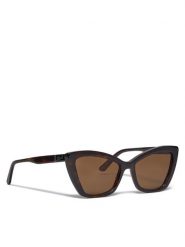 KARL LAGERFELD Okulary przeciwsłoneczne KL6105S Brązowy. Brązowe okulary przeciwsłoneczne KARL LAGERFELD, bez wzorów, z tworzywa sztucznego. Za 639.99 zł.