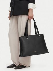 Lasocki Torebka CEO-LSK-M-009-08 Czarny. Czarne shopper Lasocki, bez wzorów, ze skóry, bez dodatków. Za 199.99 zł.