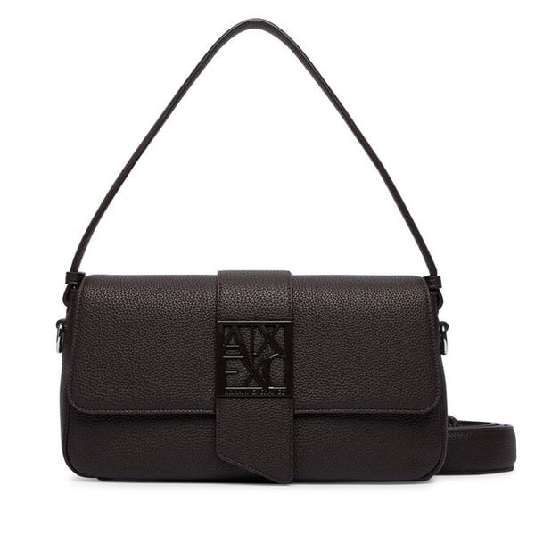 Torebka Armani Exchange. Brązowe torebki klasyczne Armani Exchange, bez wzorów, bez dodatków. Za 629.99 zł.