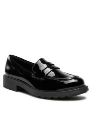 Clarks Lordsy Orinoco 2 Penny 261747874 Czarny. Czarne lordsy Clarks, bez wzorów, z lakierowanej skóry, bez obcasa, bez zapięcia. Za 319.99 zł.