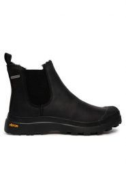 EMU Australia Sztyblety Ragoona Trek W13384 Czarny. Czarne botki EMU Australia, bez wzorów, z nubiku, bez obcasa, na płaskiej podeszwie, bez zapięcia. Za 819.99 zł.