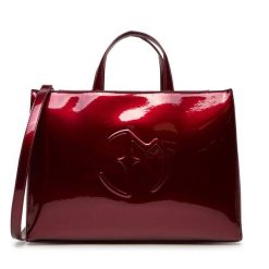 Torebka Eva Minge. Czerwone torebki klasyczne Eva Minge, bez wzorów, bez dodatków. Za 379.99 zł.