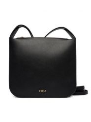 Furla Torebka Ava S WB01818 BX3104 CN O6000 Czarny. Czarne listonoszki Furla, bez wzorów, ze skóry, bez dodatków. Za 1,369.00 zł.