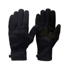 Rękawiczki polarowe Black Diamond Everyday Fleece Gloves pięciopalczaste. Czarne rękawiczki Black Diamond, bez wzorów, z polaru, sportowe. Za 84.99 zł.
