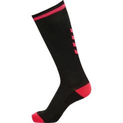 Skarpety sportowe dla dorosłych Hummel Elite Indoor Sock High. Czarne skarpety Hummel, bez wzorów, z bawełny. Za 19.99 zł.