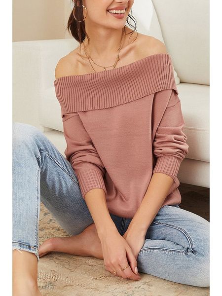 LA Angels Sweter w kolorze jasnoróżowym rozmiar: M. Różowe swetry LA Angels, m, bez wzorów, bez ramiączek. Za 126.95 zł.