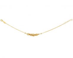 Złota bransoletka, ankier. Żółte bransoletki Apart, złote. W wyprzedaży za 818.30 zł.