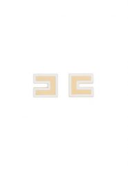 Elisabetta Franchi Kolczyki OR-30B-56E2-V150 Złoty. Żółte kolczyki Elisabetta Franchi, metalowe. Za 649.99 zł.