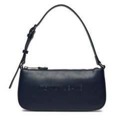 Torebka Tommy Jeans. Niebieskie torebki klasyczne Tommy Jeans, bez wzorów, z jeansu, bez dodatków. Za 219.99 zł.