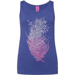 Damski top LOAP Auli – niebieski XS. Czerwone topy ZSPORT, uniwersalny, bez wzorów, bez kołnierzyka, bez ramiączek. Za 132.99 zł.