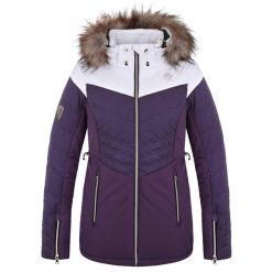 Damska kurtka narciarska LOAP Okinora S. Białe kurtki narciarskie Lolë, s, bez wzorów, bez kaptura, narciarskie. Za 315.38 zł.