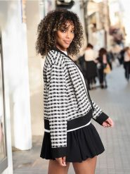 Bluza na zamek - wielobarwny. Bluzy Sinsay, l, bez wzorów, bez kaptura. W wyprzedaży za 25.99 zł.