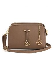 Mia Tomazzi Skórzana torebka "Certosa" w kolorze jasnobrązowym - 24 x 16 x 8 cm rozmiar: onesize. Brązowe torby na ramię Mia Tomazzi, bez wzorów, z materiału, na ramię, bez dodatków. Za 295.99 zł.