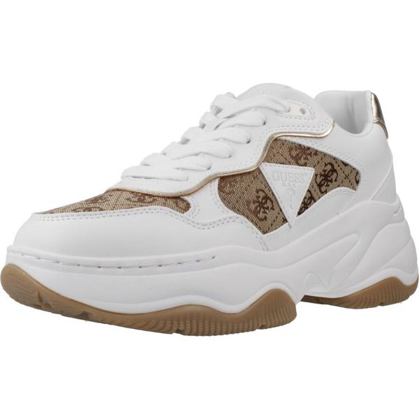 Buty GUESS FLTHP4 FAL12 Brązowy. Brązowe obuwie domowe Guess, z syntetyku, trekkingowe. W wyprzedaży za 500.70 zł.