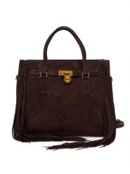 MICHAEL Michael Kors Torebka Hamilton Moderne 30F5ANXS3S Brązowy. Brązowe torebki klasyczne MICHAEL Michael Kors, bez wzorów, ze skóry, bez dodatków. Za 2,029.00 zł.