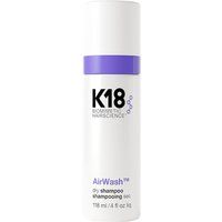 K18 - Suchy Szampon Airwash - Redukuje Sebum I Usuwa Nieprzyjemne Zapachy - Airwash Dry Shampoo 118ml - Dla Kobiet. Szampony do włosów k18. Za 235.00 zł.