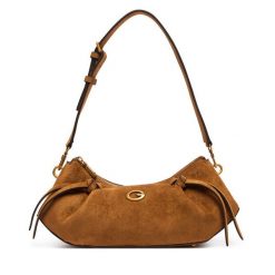 Torebka Guess. Brązowe torebki klasyczne Guess, z aplikacjami, bez dodatków. Za 544.99 zł.