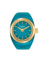 Fossil Zegarek Watch Ring ES5415 Niebieski. Niebieskie, analogowe zegarki Fossil. Za 689.99 zł.